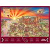 YouTheFan NFL Joe Journeyman 18” x 24” 500-Piece Team Puzzle(Arizona Cardinals)