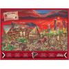 YouTheFan NFL Joe Journeyman 18” x 24” 500-Piece Team Puzzle(Atlanta Falcons)