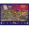 YouTheFan NFL Joe Journeyman 18” x 24” 500-Piece Team Puzzle(Baltimore Ravens)