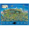YouTheFan NFL Joe Journeyman 18” x 24” 500-Piece Team Puzzle(Carolina Panthers)