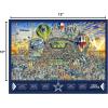YouTheFan NFL Joe Journeyman 18” x 24” 500-Piece Team Puzzle(Dallas Cowboys)