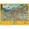 YouTheFan NFL Joe Journeyman 18” x 24” 500-Piece Team Puzzle(Green Bay Packers)