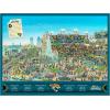 YouTheFan NFL Joe Journeyman 18” x 24” 500-Piece Team Puzzle(Jacksonville Jaguars)