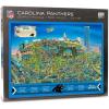 YouTheFan NFL Joe Journeyman 18” x 24” 500-Piece Team Puzzle(Carolina Panthers)