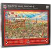 YouTheFan NFL Joe Journeyman 18” x 24” 500-Piece Team Puzzle(Cleveland Browns)