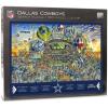 YouTheFan NFL Joe Journeyman 18” x 24” 500-Piece Team Puzzle(Dallas Cowboys)