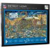 YouTheFan NFL Joe Journeyman 18” x 24” 500-Piece Team Puzzle(Detroit Lions)