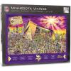 YouTheFan NFL Joe Journeyman 18” x 24” 500-Piece Team Puzzle(Minnesota Vikings)