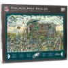 YouTheFan NFL Joe Journeyman 18” x 24” 500-Piece Team Puzzle(Philadelphia Eagles)
