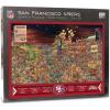 imageYouTheFan NFL Joe Journeyman 18 x 24 500Piece Team PuzzleSan Francisco 49ers