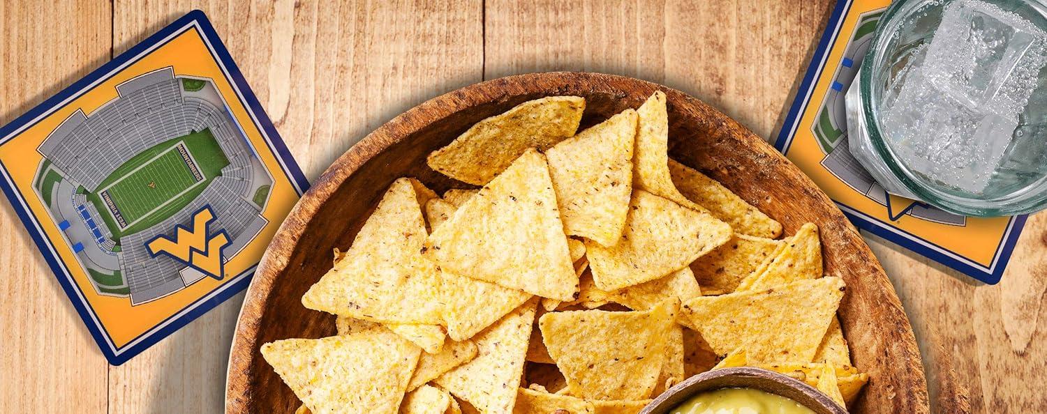 imageYouTheFan NCAA 3D StadiumView CoastersWest Virginia Mountaineers FB