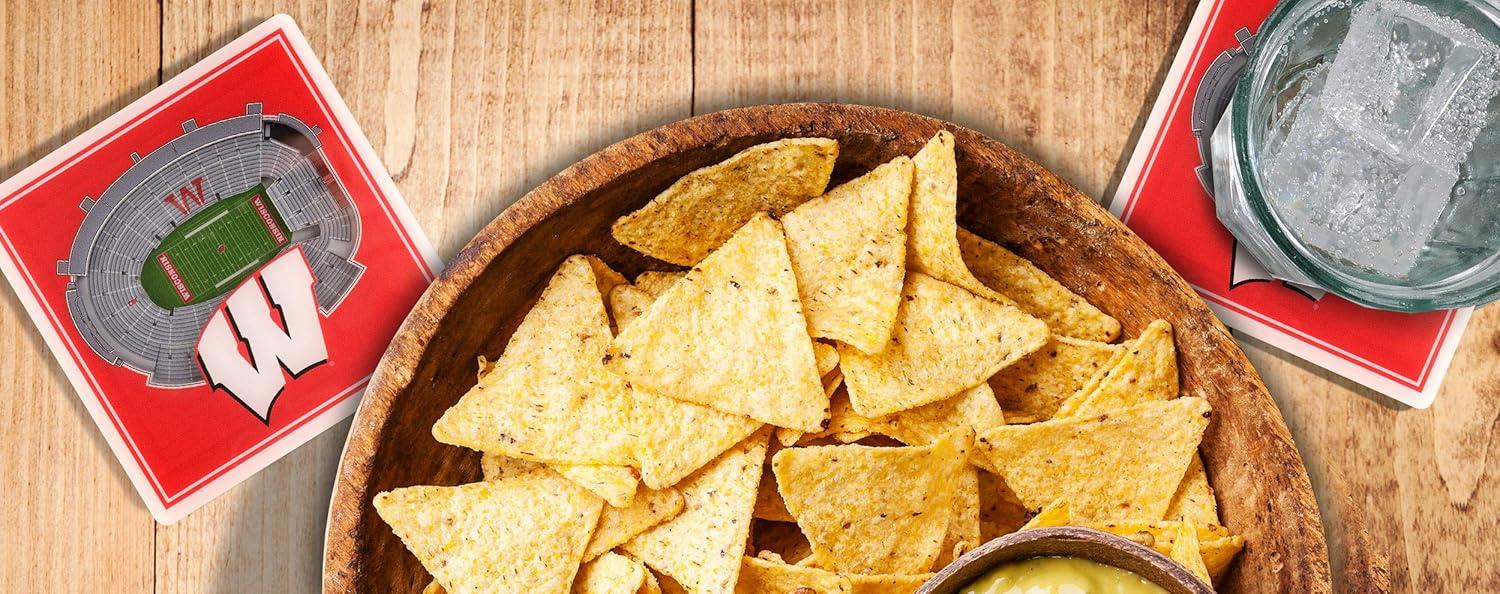 imageYouTheFan NCAA 3D StadiumView CoastersWisconsin Badgers