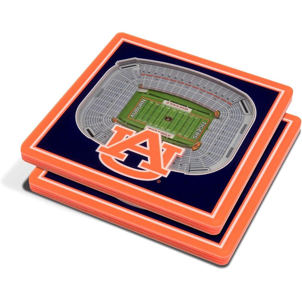 imageYouTheFan NCAA 3D StadiumView CoastersAuburn Tigers