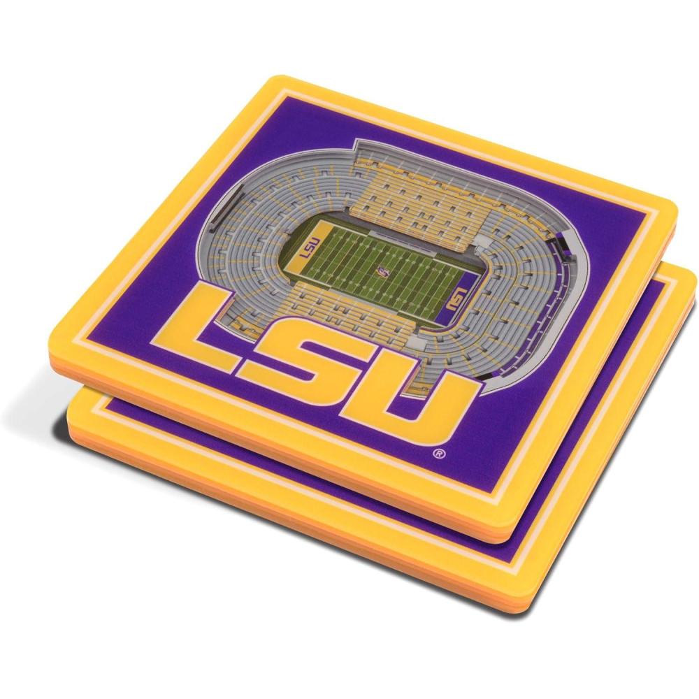 imageYouTheFan NCAA 3D StadiumView CoastersLSU Tigers