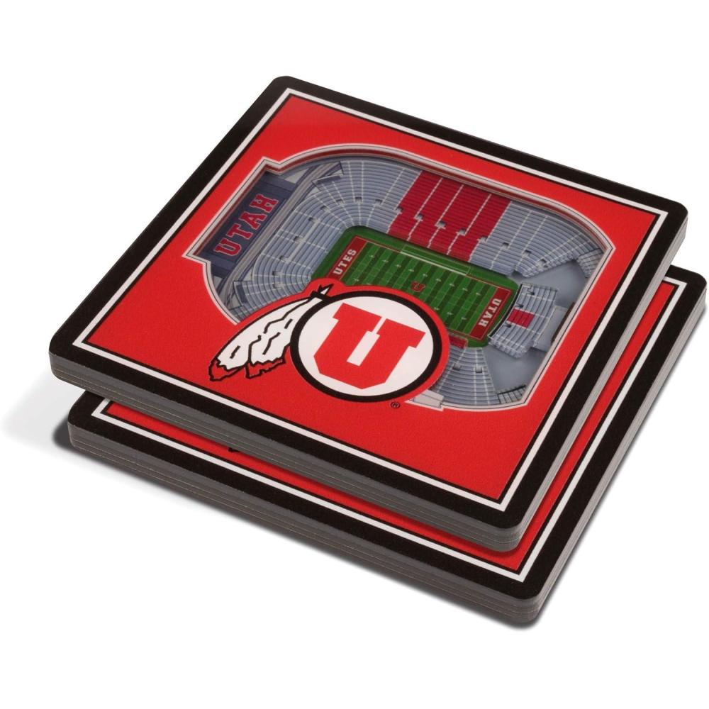 imageYouTheFan NCAA 3D StadiumView CoastersUtah Utes