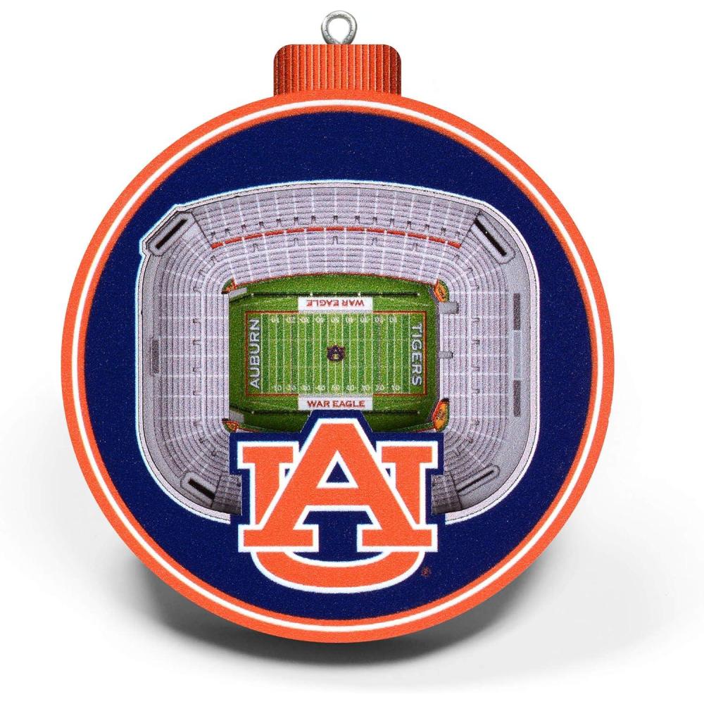 imageYouTheFan NCAA 3D StadiumView OrnamentAuburn Tigers