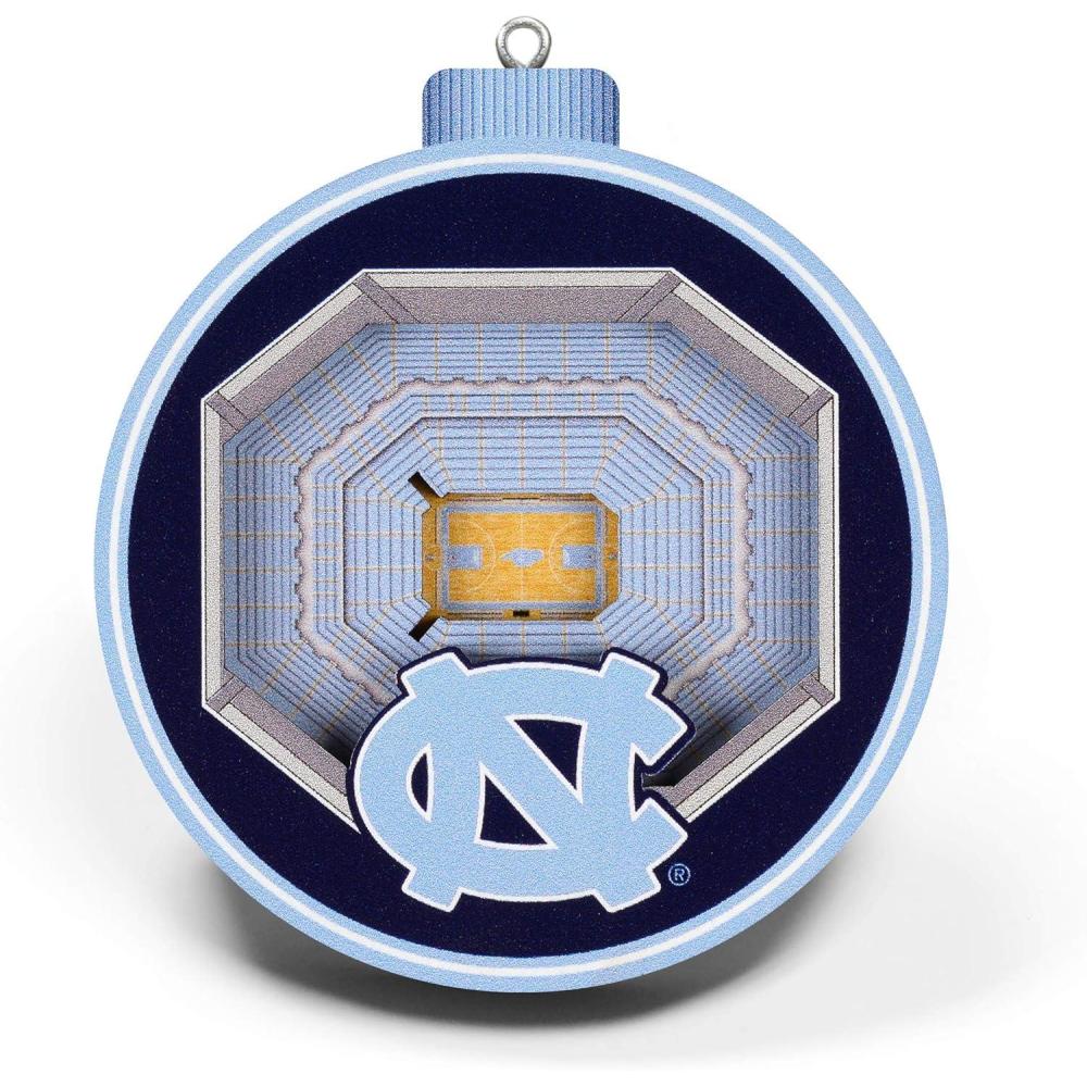 imageYouTheFan NCAA 3D StadiumView OrnamentNorth Carolina Tar Heels