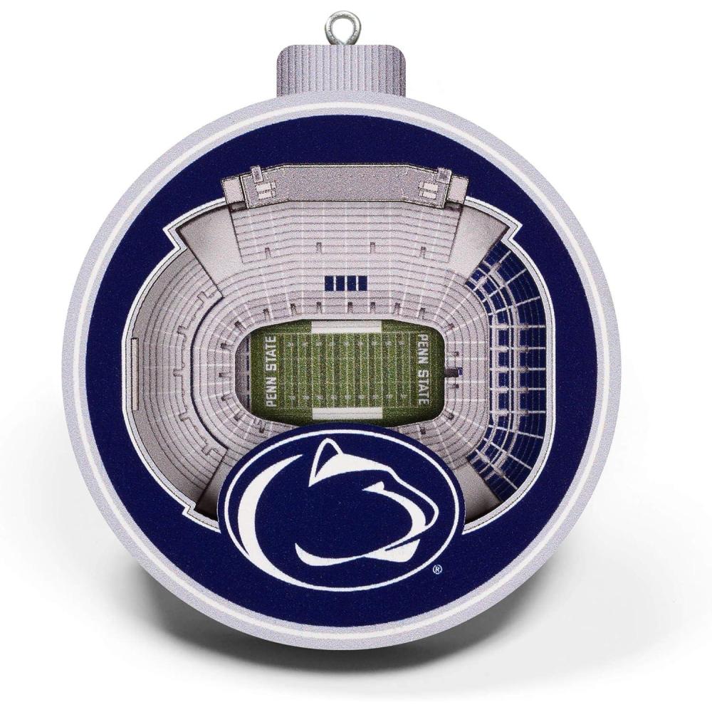 imageYouTheFan NCAA 3D StadiumView OrnamentPenn State Nittany Lions