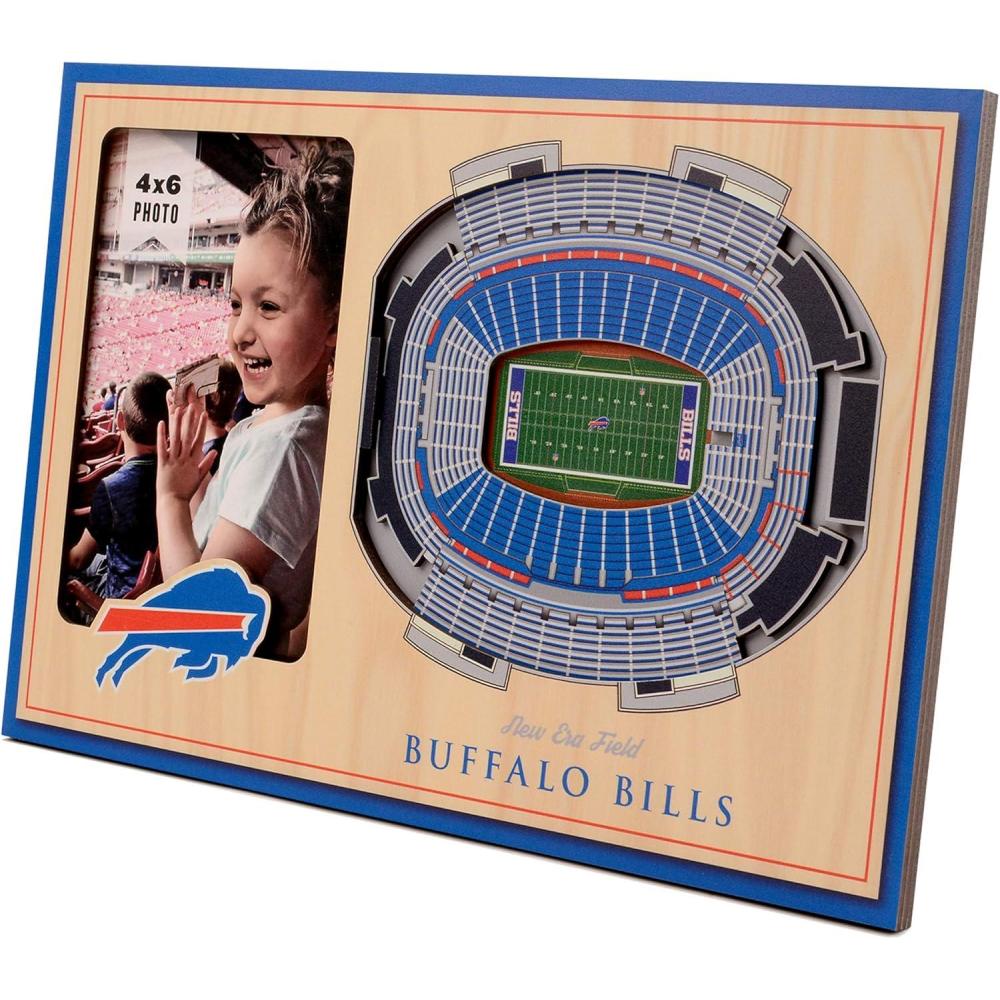 imageYouTheFan NFL Arizona Cardinals 3D StadiumViews Picture FrameBuffalo Bills