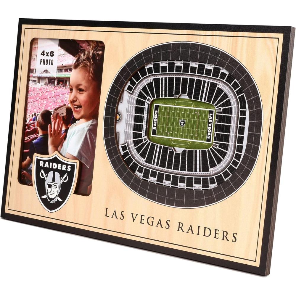 imageYouTheFan NFL Arizona Cardinals 3D StadiumViews Picture FrameLas Vegas Raiders