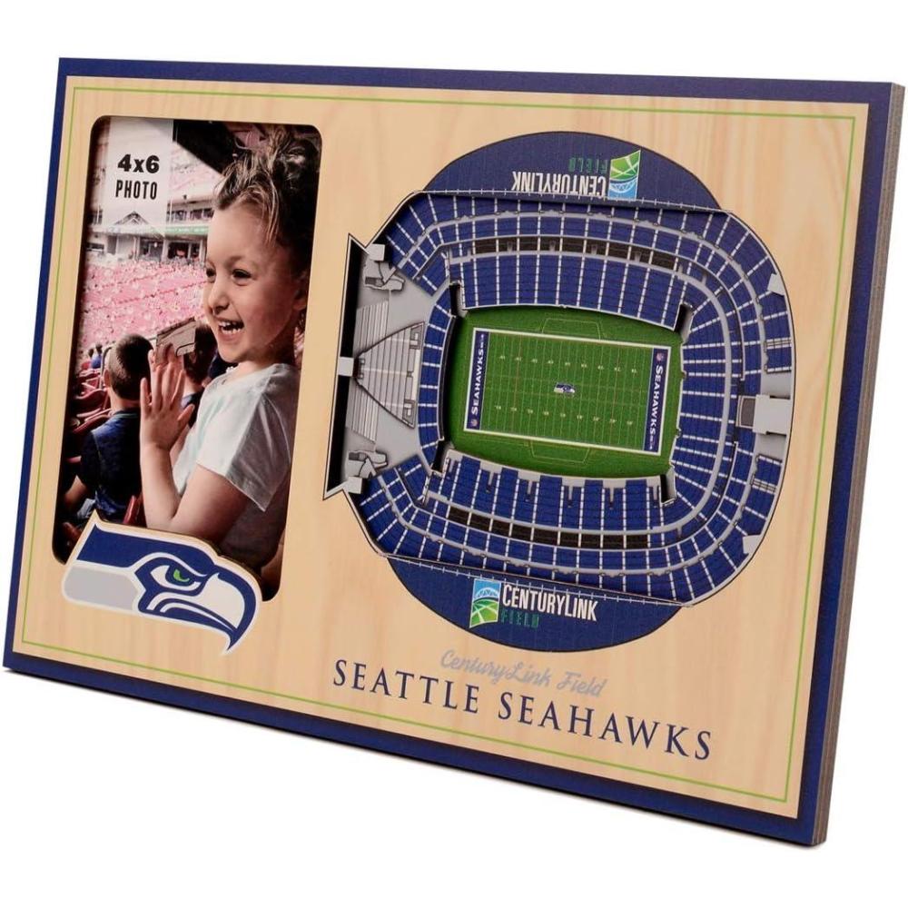imageYouTheFan NFL Arizona Cardinals 3D StadiumViews Picture FrameSeattle Seahawks
