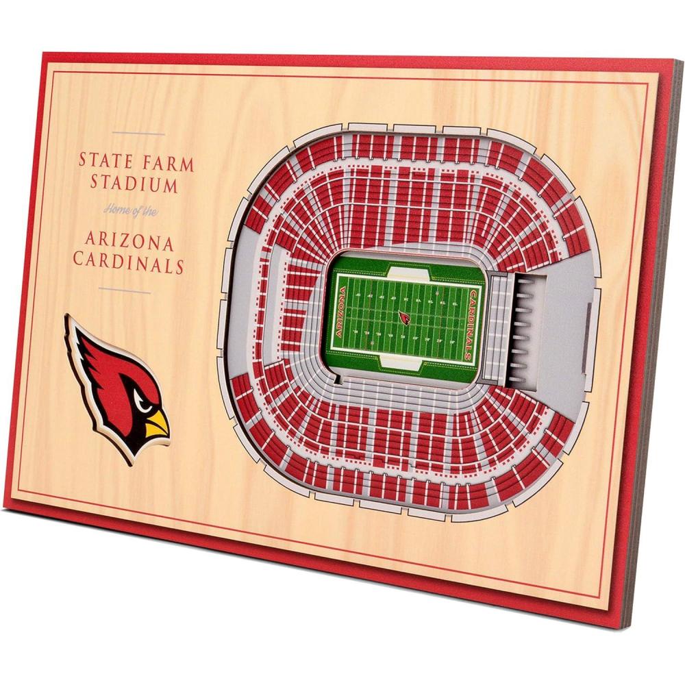 imageYouTheFan NFL Unisex 3D StadiumViews Desktop DisplayArizona Cardinals