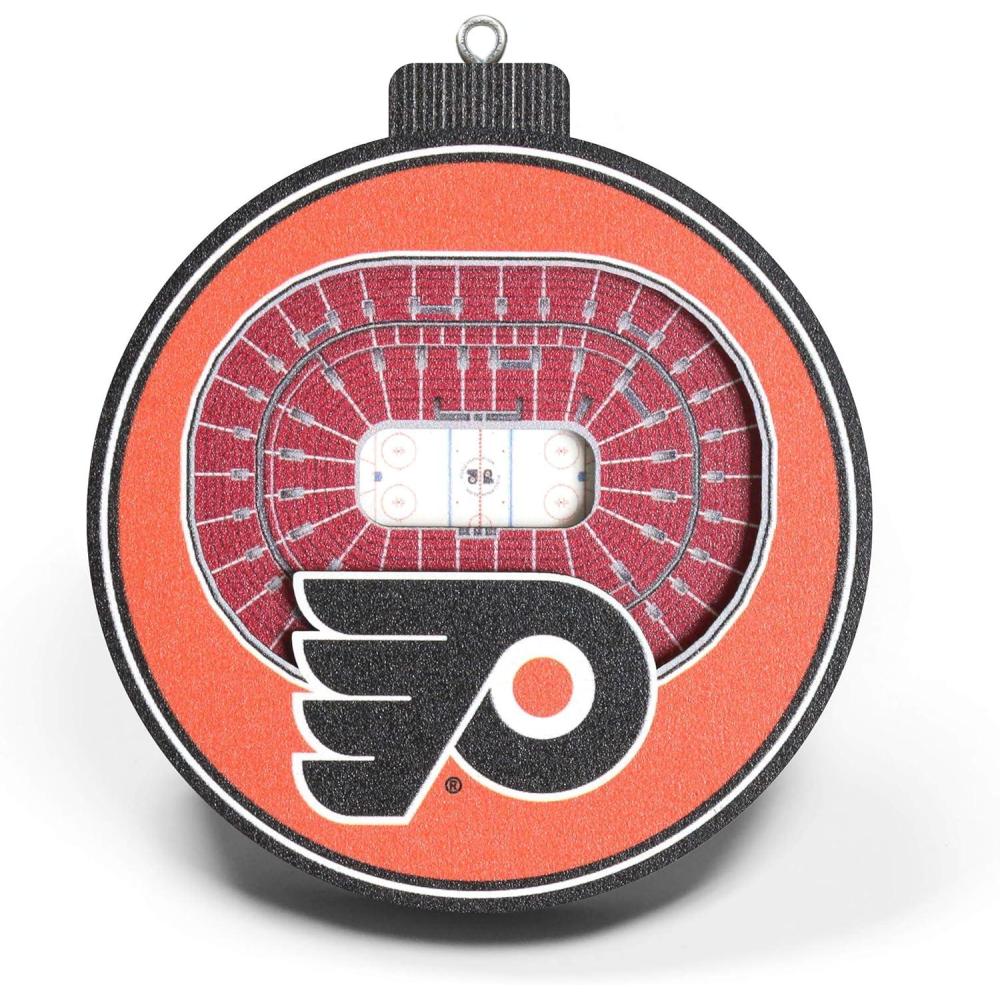 imageYouTheFan NHL 3D StadiumView OrnamentPhiladelphia Flyers