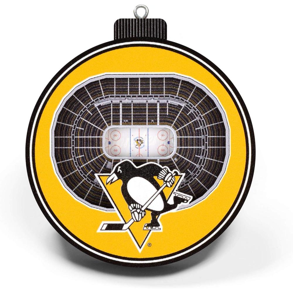 imageYouTheFan NHL 3D StadiumView OrnamentPittsburgh Penguins