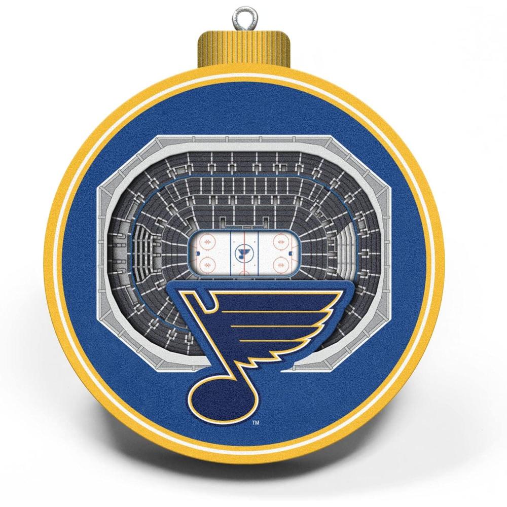 imageYouTheFan NHL 3D StadiumView OrnamentSt Louis Blues