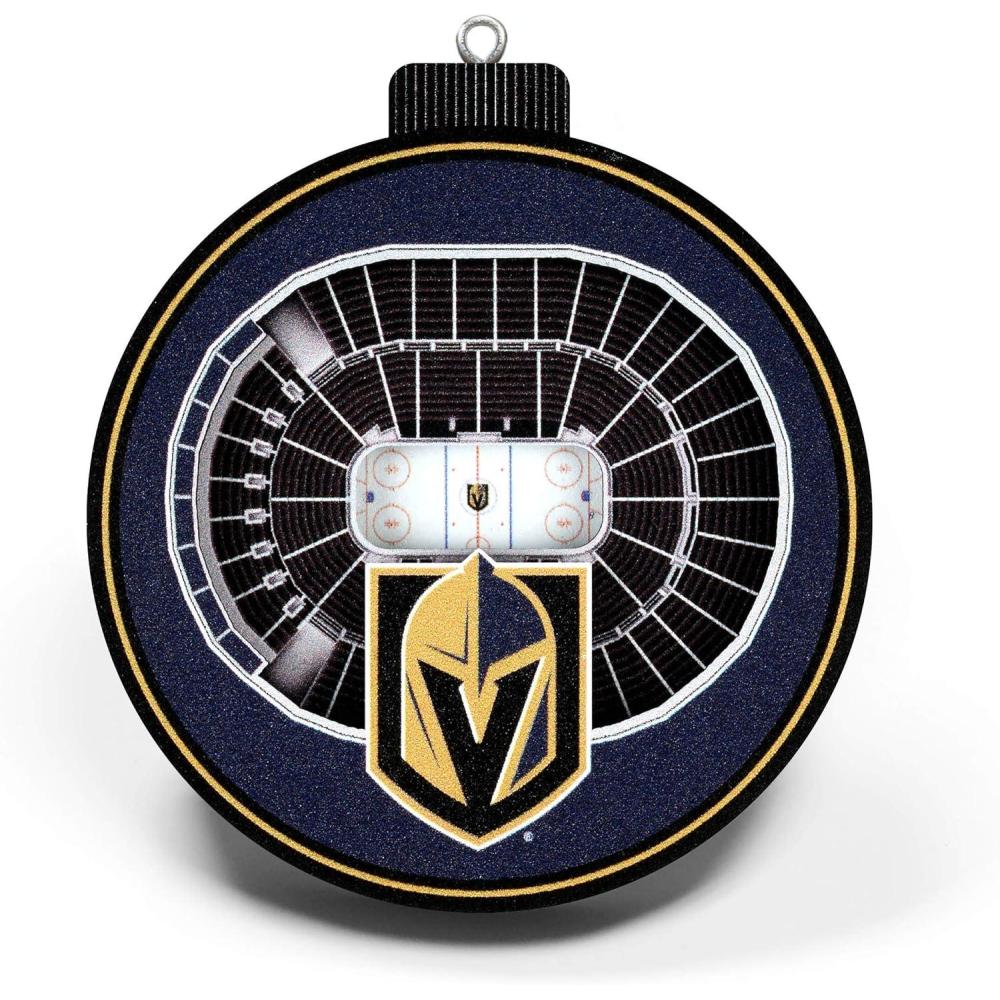 imageYouTheFan NHL 3D StadiumView OrnamentVegas Golden Knights