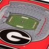 YouTheFan NCAA 3D StadiumView Coasters(Georgia Bulldogs)