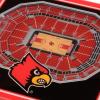 YouTheFan NCAA 3D StadiumView Coasters(Louisville Cardinals)