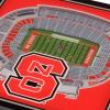YouTheFan NCAA 3D StadiumView Coasters(NC State Wolfpack)
