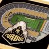 YouTheFan NCAA 3D StadiumView Coasters(Purdue Boilermakers FB)