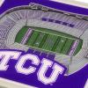 YouTheFan NCAA 3D StadiumView Coasters(TCU Horned Frogs)