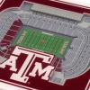 YouTheFan NCAA 3D StadiumView Coasters(Texas A&M Aggies)