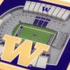 YouTheFan NCAA 3D StadiumView Coasters(Washington Huskies)