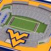 YouTheFan NCAA 3D StadiumView Coasters(West Virginia Mountaineers FB)