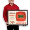 YouTheFan NFL 25-Layer StadiumView Wall Art(Kansas City Chiefs)