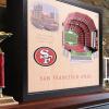 YouTheFan NFL 25-Layer StadiumView Wall Art(San Francisco 49ers)