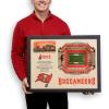 YouTheFan NFL 25-Layer StadiumView Wall Art(Tampa Bay Buccaneers)
