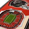 YouTheFan NFL 3D Stadium Banner – 6×19(Atlanta Falcons)