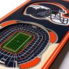 YouTheFan NFL 3D Stadium Banner – 6×19(Denver Broncos)