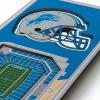 YouTheFan NFL 3D Stadium Banner – 6×19(Detroit Lions)