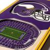 YouTheFan NFL 3D Stadium Banner – 6×19(Minnesota Vikings)