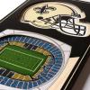 YouTheFan NFL 3D Stadium Banner – 6×19(New Orleans Saints)