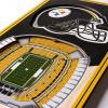 YouTheFan NFL 3D Stadium Banner – 6×19(Pittsburgh Steelers)
