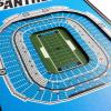 YouTheFan NFL 3D Stadium Banner, 8 x 32 Inches(Carolina Panthers)
