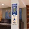 YouTheFan NFL 3D Stadium Banner, 8 x 32 Inches(Dallas Cowboys)