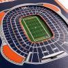 YouTheFan NFL 3D Stadium Banner, 8 x 32 Inches(Denver Broncos)